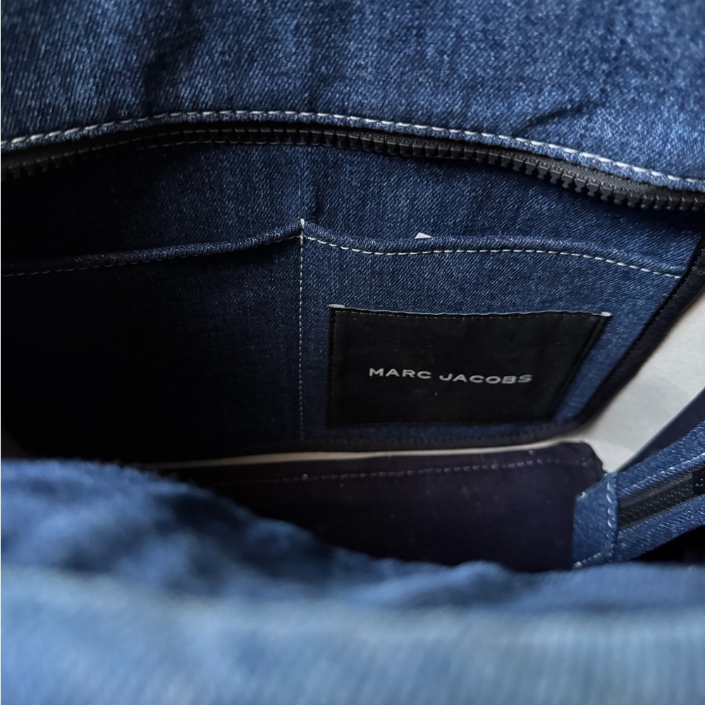 Marc Jacobs Two-Tone Denim Tote Bag - Picture 6 of 6